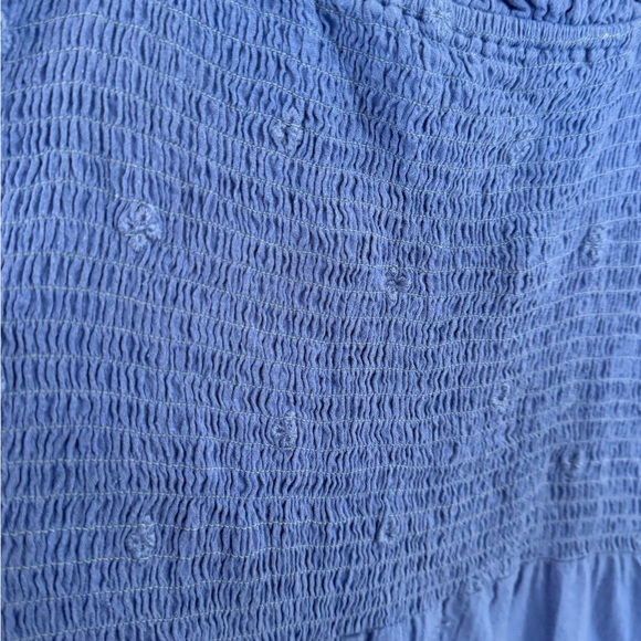 Aspiga blue organic cotton maxi dress size medium - Picture 3 of 8